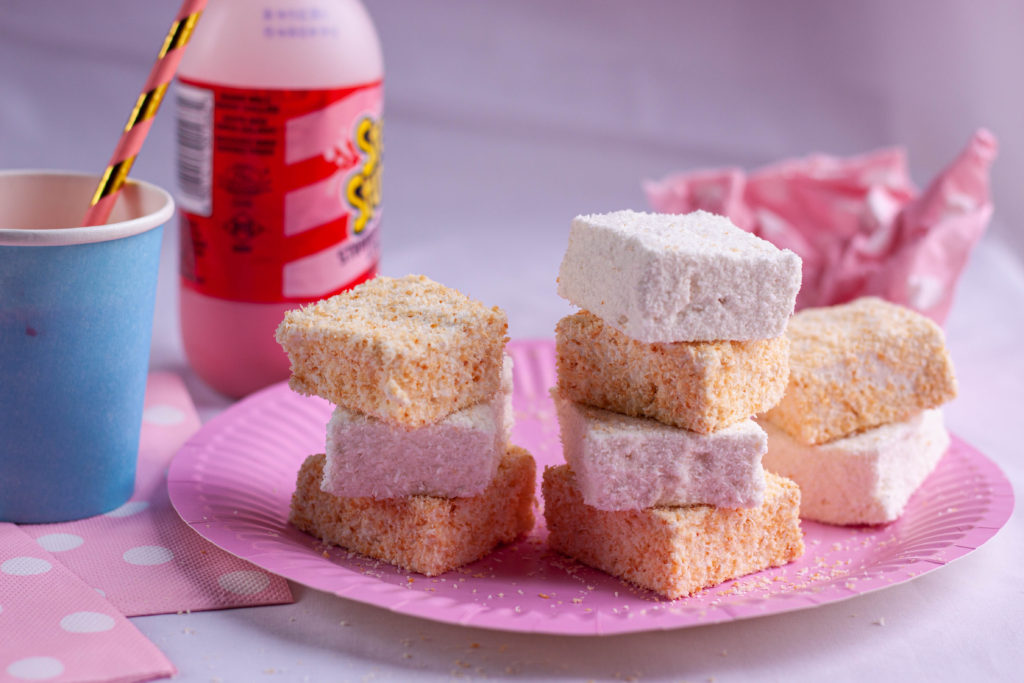 Coconut roasted marshmallows