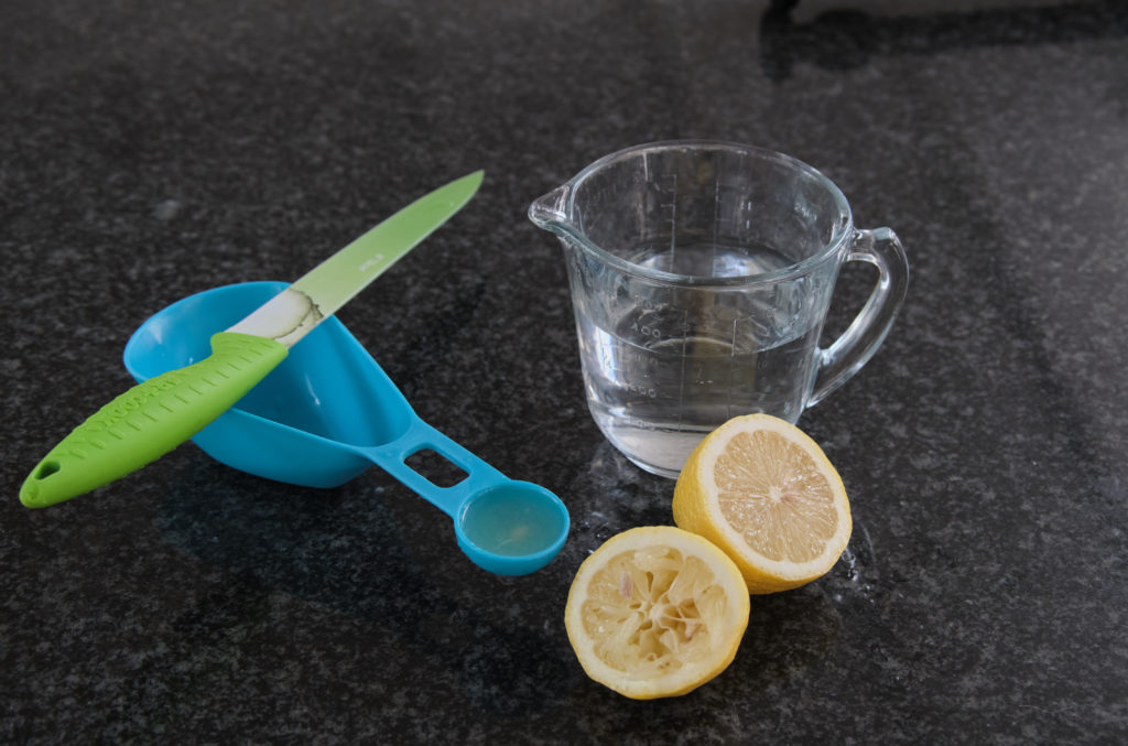 Get your liquid ready before making puff pastry.