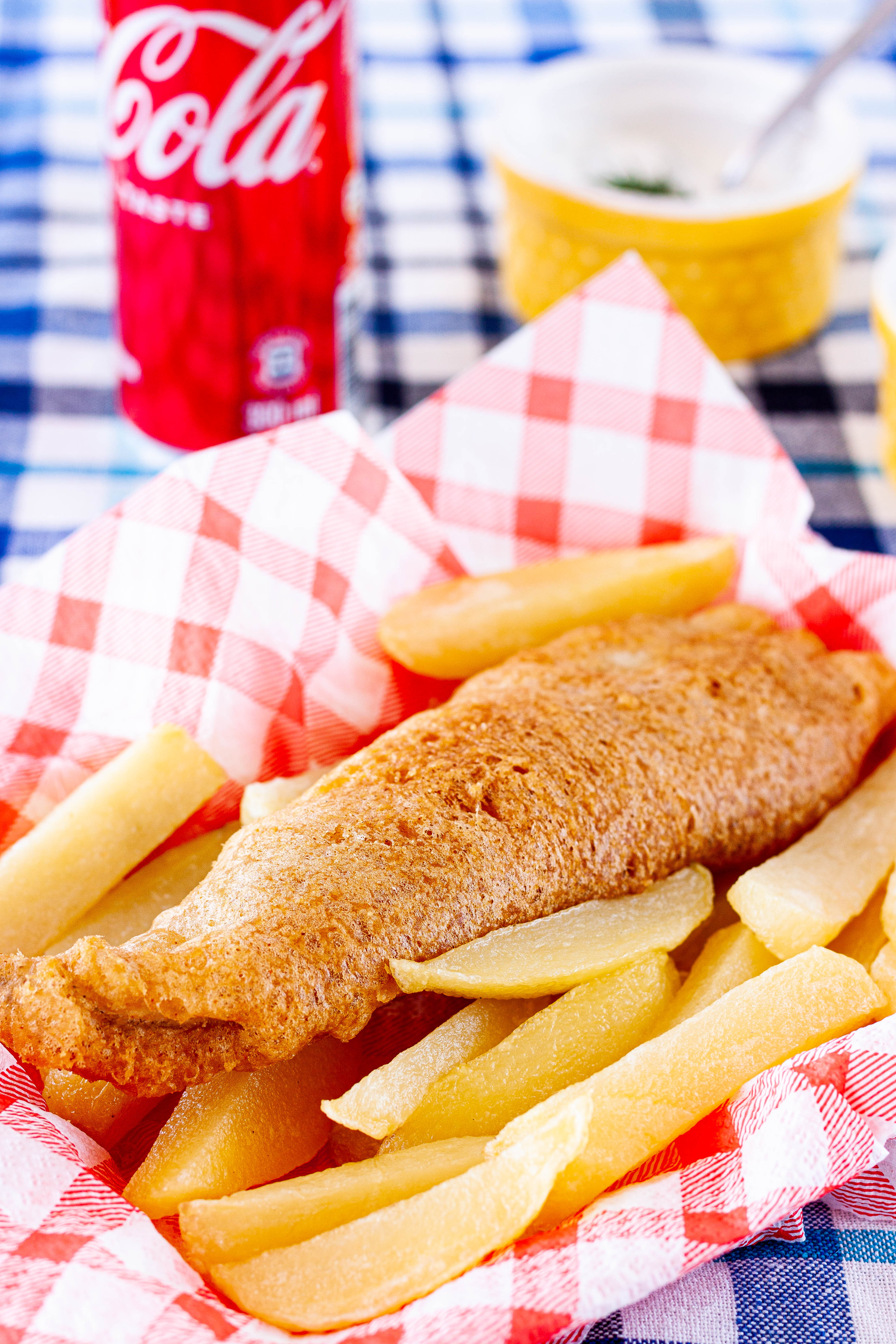 Crispy Fried Fish and Slap Chips