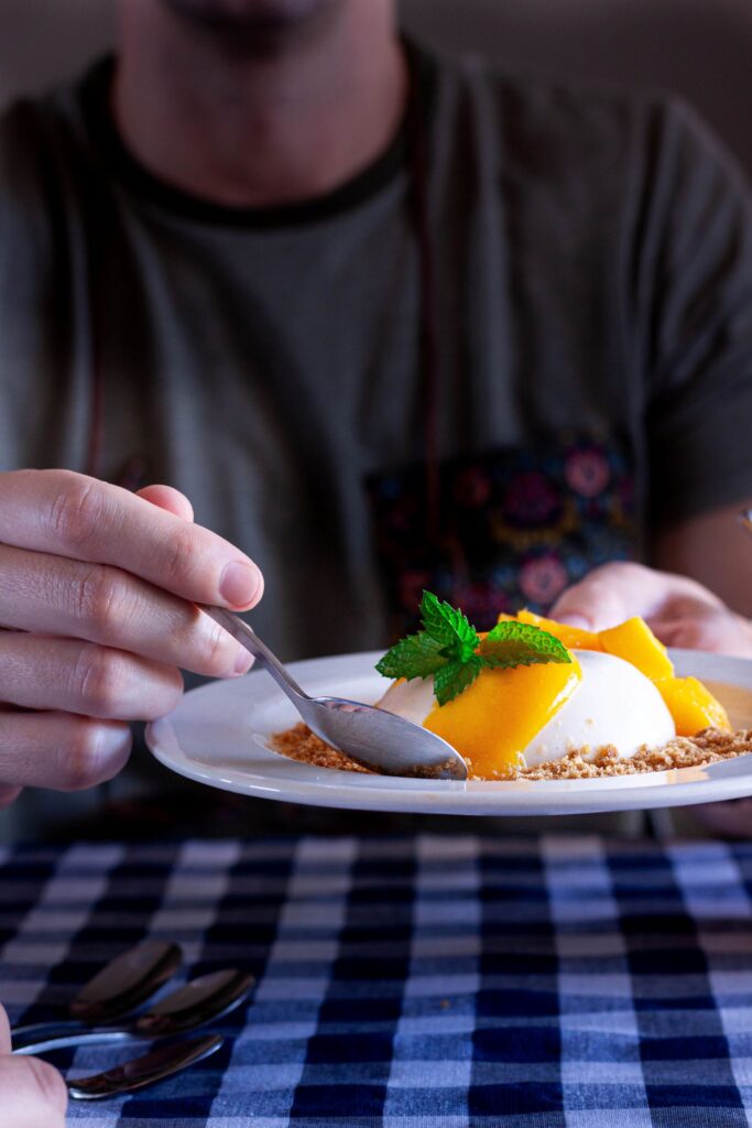 Coconut Cream and Buttermilk Panna Cotta Recipe